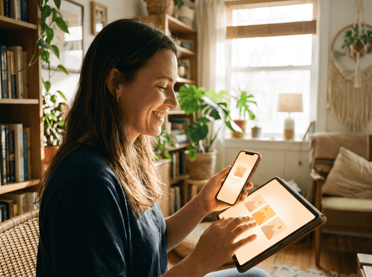 Computer Hjælp FF iPhone og iPad sat op med data bevaret