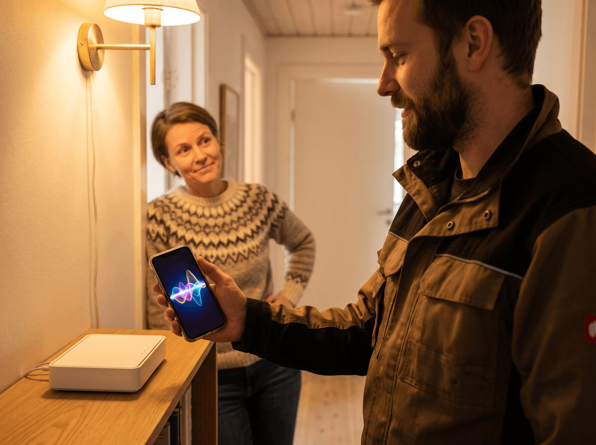 Iphone Wi-Fi dækning forbedret i hele huset